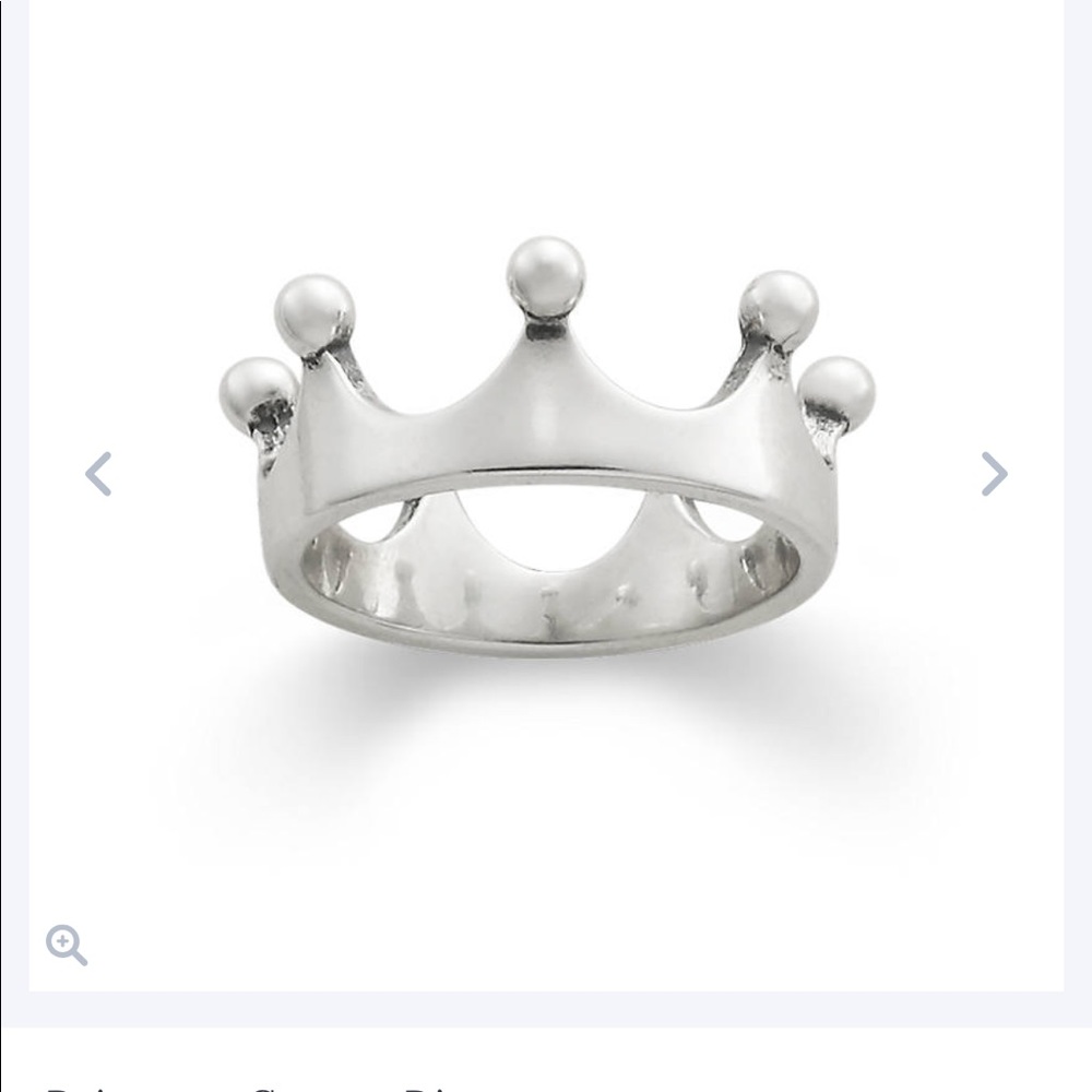 James Avery size 7 crown ring